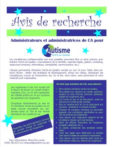 Avis de recherche