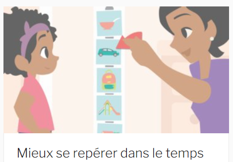 Calendrier visuel pour enfants Matériel d'apprentissage de l'autisme pour